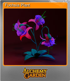 Series 1 - Card 2 of 5 - Fuchsia Plant