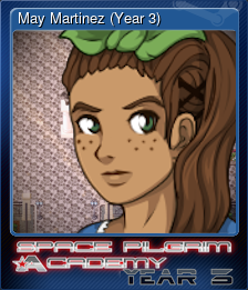 Series 1 - Card 3 of 9 - May Martinez (Year 3)