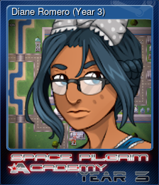 Series 1 - Card 2 of 9 - Diane Romero (Year 3)