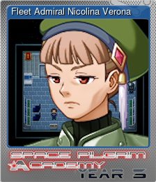 Series 1 - Card 7 of 9 - Fleet Admiral Nicolina Verona