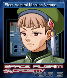 Series 1 - Card 7 of 9 - Fleet Admiral Nicolina Verona