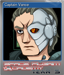 Series 1 - Card 6 of 9 - Captain Vance