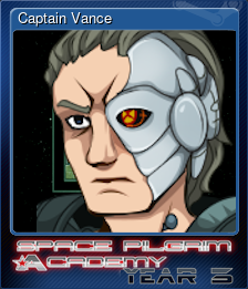 Series 1 - Card 6 of 9 - Captain Vance
