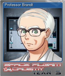 Series 1 - Card 9 of 9 - Professor Brandt