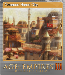 Series 1 - Card 8 of 10 - Ottoman Home City