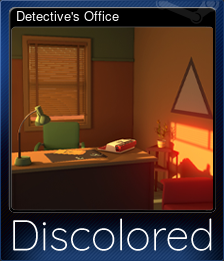 Series 1 - Card 1 of 9 - Detective's Office