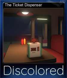 Series 1 - Card 8 of 9 - The Ticket Dispenser