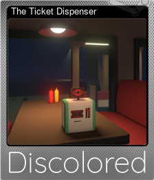 Series 1 - Card 8 of 9 - The Ticket Dispenser