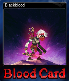 Series 1 - Card 1 of 5 - Blackblood