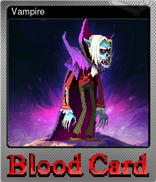 Series 1 - Card 5 of 5 - Vampire
