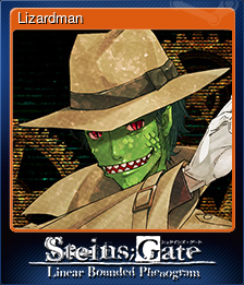 Series 1 - Card 4 of 8 - Lizardman