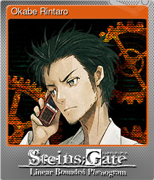 Series 1 - Card 2 of 8 - Okabe Rintaro