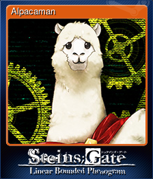 Series 1 - Card 8 of 8 - Alpacaman