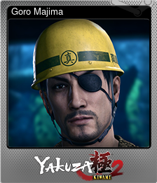 Series 1 - Card 8 of 12 - Goro Majima