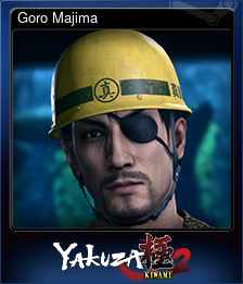 Series 1 - Card 8 of 12 - Goro Majima