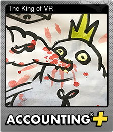 Series 1 - Card 7 of 7 - The King of VR