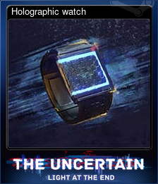 Series 1 - Card 7 of 7 - Holographic watch