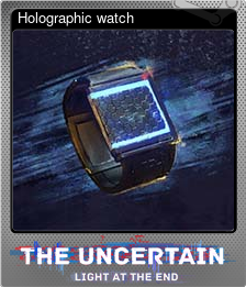 Series 1 - Card 7 of 7 - Holographic watch