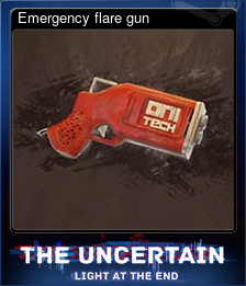 Series 1 - Card 2 of 7 - Emergency flare gun