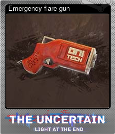 Series 1 - Card 2 of 7 - Emergency flare gun