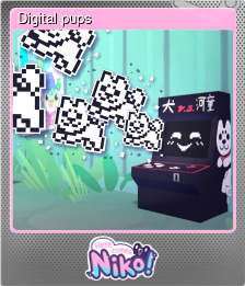 Series 1 - Card 6 of 15 - Digital pups