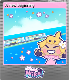 Series 1 - Card 11 of 15 - A new beginning