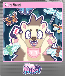 Series 1 - Card 4 of 15 - Bug fiend