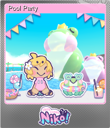 Series 1 - Card 13 of 15 - Pool Party