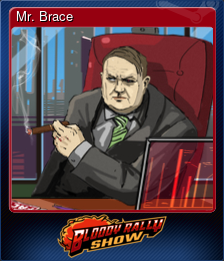Series 1 - Card 6 of 8 - Mr. Brace