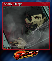 Series 1 - Card 8 of 8 - Shady Things