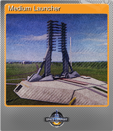 Series 1 - Card 1 of 8 - Medium Launcher