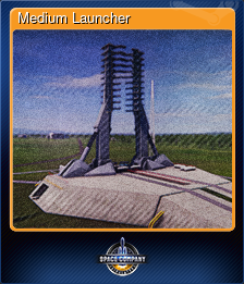 Series 1 - Card 1 of 8 - Medium Launcher