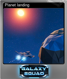 Series 1 - Card 3 of 6 - Planet landing