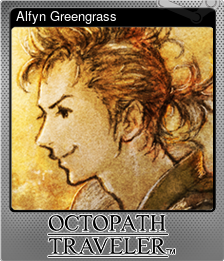 Series 1 - Card 6 of 8 - Alfyn Greengrass