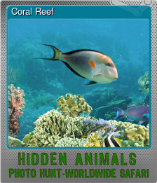 Series 1 - Card 1 of 5 - Coral Reef