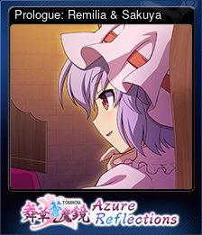Series 1 - Card 7 of 11 - Prologue: Remilia & Sakuya