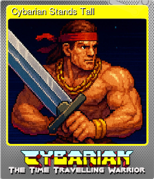 Series 1 - Card 1 of 8 - Cybarian Stands Tall
