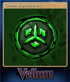 Green Signature Ink