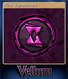 Pink Signature Ink