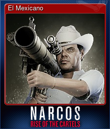 Series 1 - Card 3 of 7 - El Mexicano