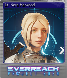 Series 1 - Card 1 of 6 - Lt. Nora Harwood