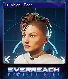 Series 1 - Card 3 of 6 - Lt. Abigail Ross