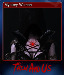 Series 1 - Card 8 of 8 - Mystery Woman