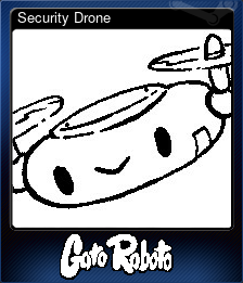 Series 1 - Card 5 of 5 - Security Drone