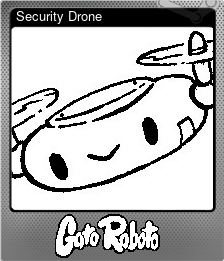 Series 1 - Card 5 of 5 - Security Drone