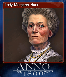 Series 1 - Card 8 of 9 - Lady Margaret Hunt