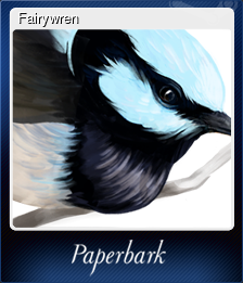 Series 1 - Card 2 of 7 - Fairywren