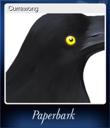 Series 1 - Card 6 of 7 - Currawong