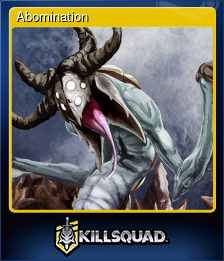 Series 1 - Card 6 of 8 - Abomination
