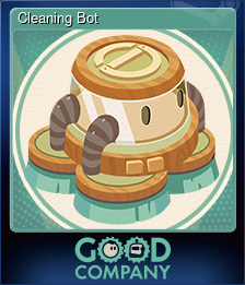 Series 1 - Card 5 of 9 - Cleaning Bot